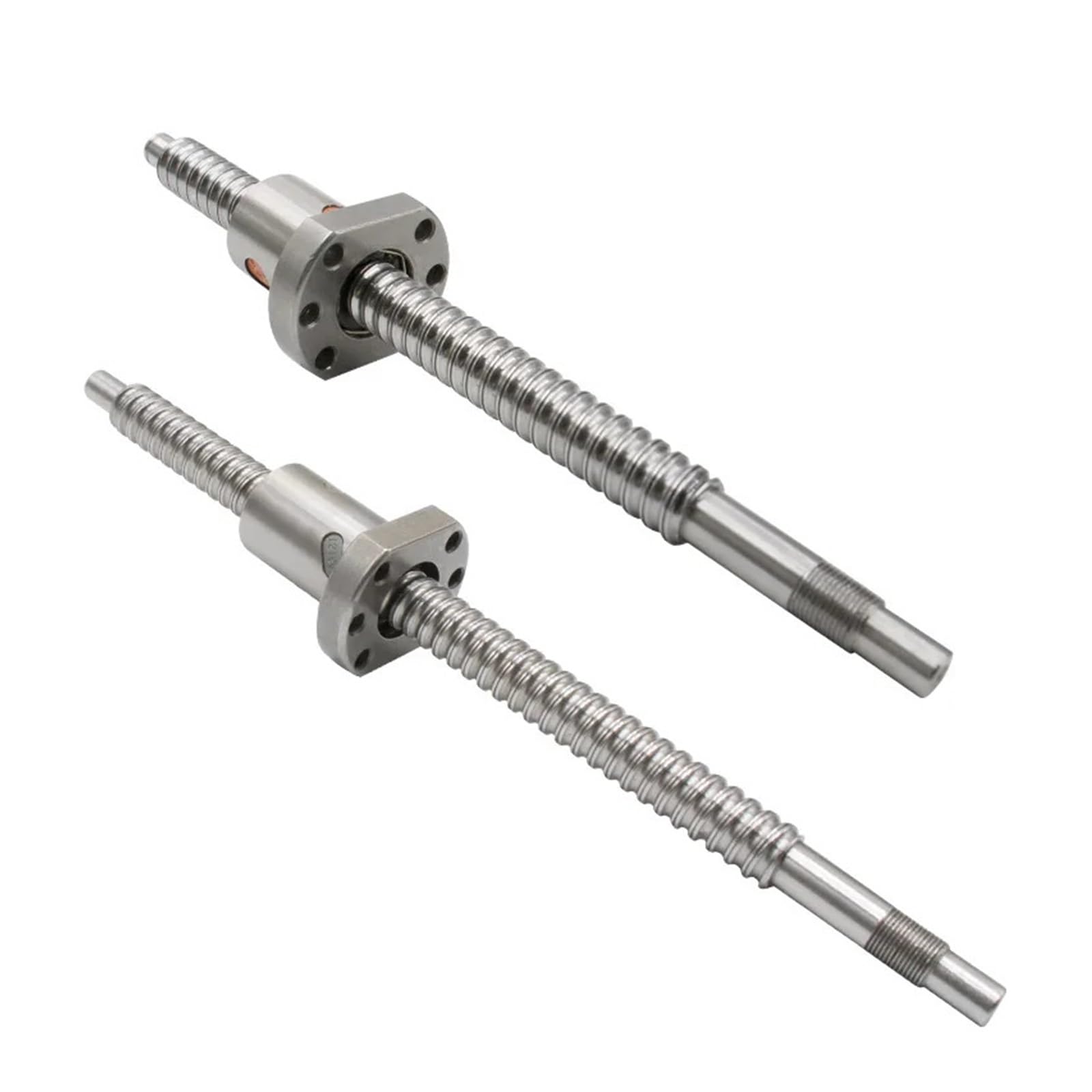 Metal Ball Screw nut CNC Router Ball Screw SFU1610 250mm-900mm with Single Ball Nut Lathe End Machined for CNC(800)