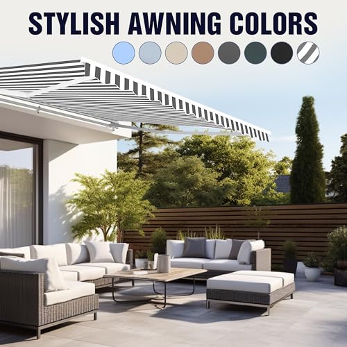 Aleko ABM Motorized Patio Awning thumb #4