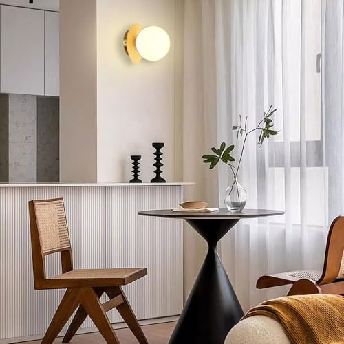 Aplique de pared de hierro moderno para iluminar pasillos oscuros con estilo 5