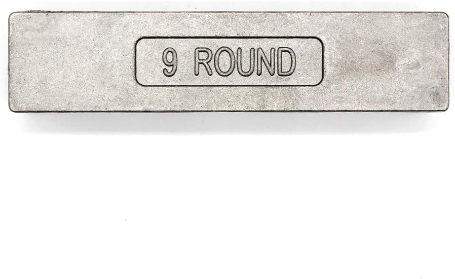 Dimatteo Round Sinker Mold with 5 Cavities and 4-Ounce,Without Handle