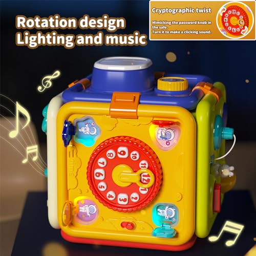 Image of Toys for 1 2 Year Old Boy Montessori Busy Board Educational Learning Toddler Toys One Year Old Boy and Girl Gifts