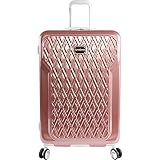 bebe Bagaż Stella 73 cm Hardside Check in Spinner walizka, Różowe złoto, Jeden rozmiar, Bagaż Hardside Check in Spinner