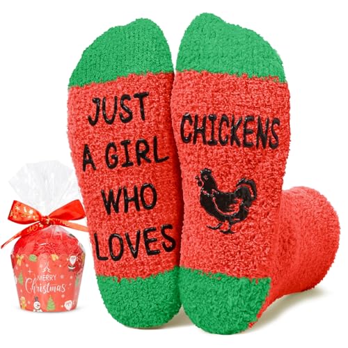 Image of HAPPYPOP Christmas Socks for Men Women - Christmas Gifts Stocking Stuffers for Teens Animals