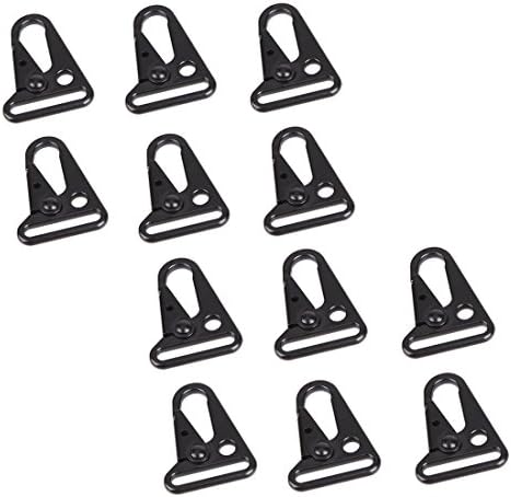 Krayney Tactical 1" 1.25" Extended Opening Heavy Clips Hooks Snap