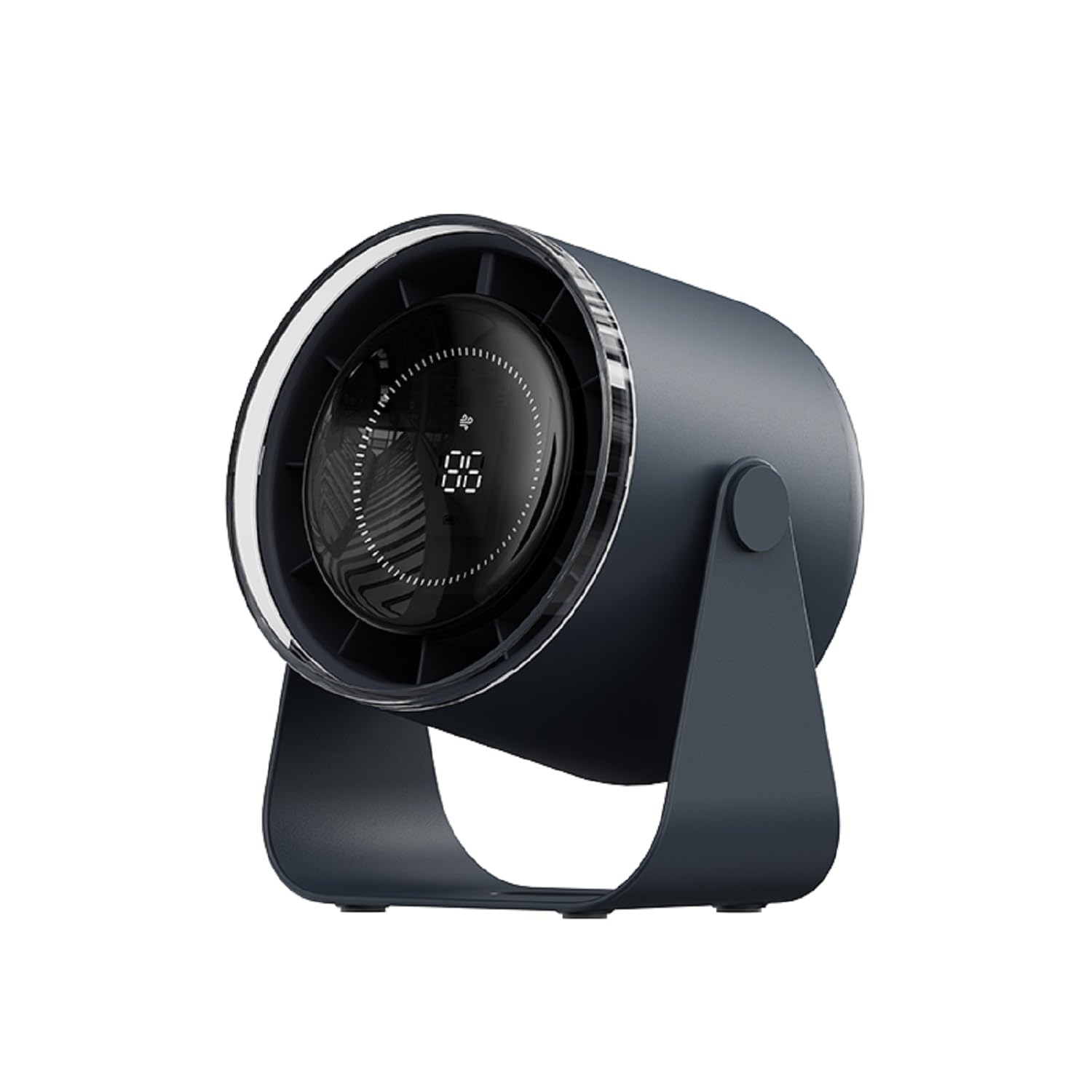 Ventilador de mesa pequeno, circulador de ar ultra silencioso de 28 dB com inclinação