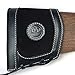 WAYNE'S DOG Almohadilla de retroceso de cuero, extensión de pistola para escopetas, rifles marrón negro (negro)