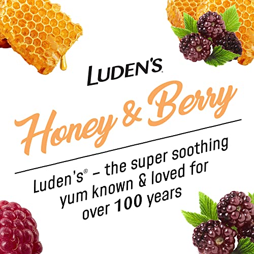 Luden's Deliciously Soothing Throat Drops, Honey & Berry Flavor, 25 Count #TOP2
