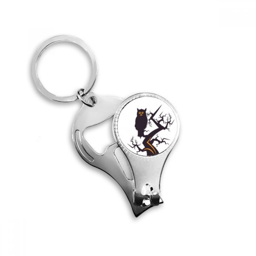 Porte-clés hibou décapsuleur bague multifonction la solution de poche pour vos clés