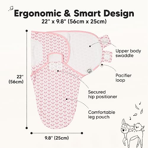 Organic Burp Cloths For Baby Boys And Organic Baby Swaddle Sleep Sacks Bundle - Burping Cloth, Burp Clothes, (Sweet Charm) - Swaddling Wrap Blanket Sleeping Bag For Newborn, Infant (Blossom) #TOP5