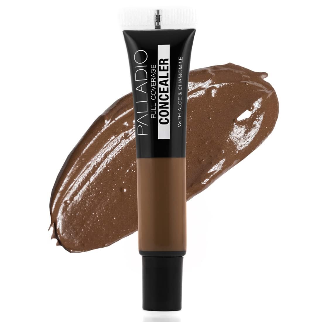 Palladio Full Coverage Concealer - Creamy Face Under Eye Formula Disguises Dark Circles Blemishes Fine Lines Evens Skin