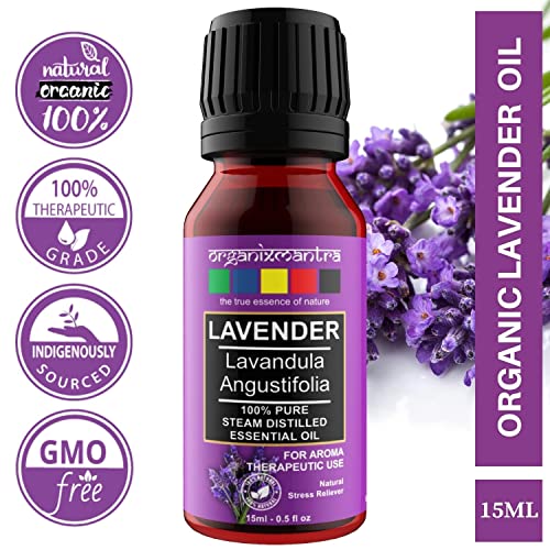 Image of Organix Mantra Essential Oils (Lavender, Tea Tree, Rosemary, Sweet Orange, Peppermint), 15ML - Set of 5