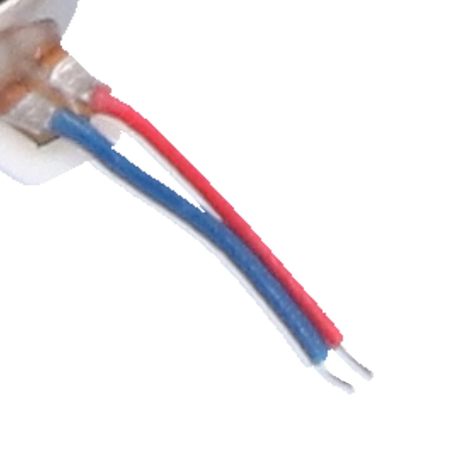 50Pcs Mini Motori a Vibrazione Anti Interferenza 12000 RPM Motori a Vibrazione a Moneta Piatta per Cellulare e Cercapersone DC 3V 10x2.7mm