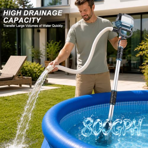 Image of Takuoo Cordless Stick Water Transfer Pump for Makita 18V Battery, 800GPH
