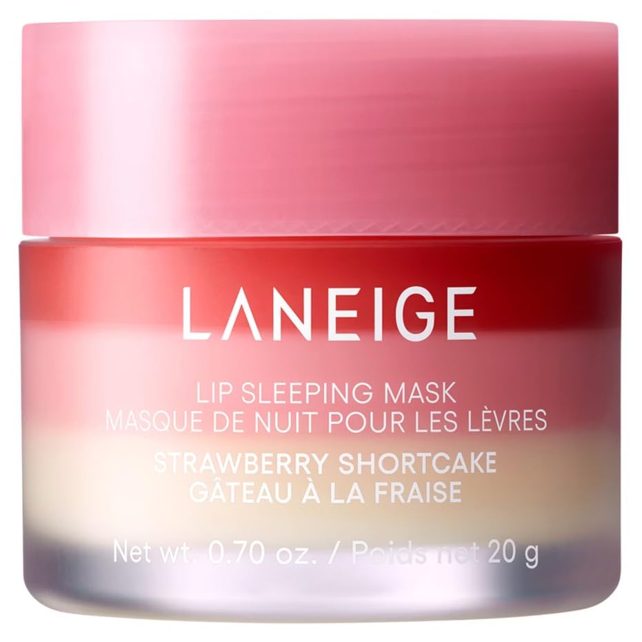LANEIGE ORIGINAL | Lip Sleeping Mask - Tratamiento de noche para los labios | 20 gramos | by BELLA | (SHORTCAKES DE FRESA)