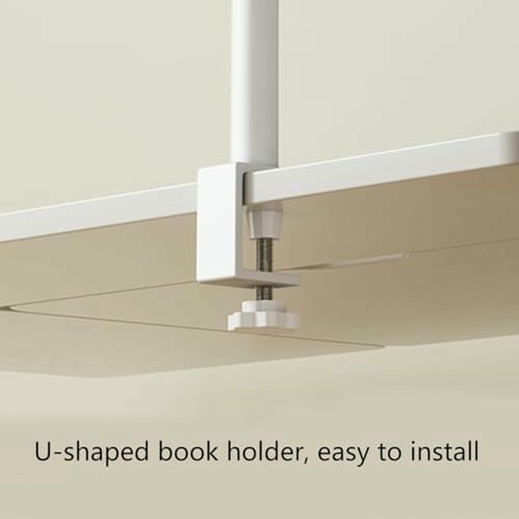 Gabbia da scrivania nera – Scaffale portaoggetti in legno e mini libreria per casa, ufficio, università, dormitorio, studenti, organizer salvaspazio da scrivania con pannello forato, libreria moderna