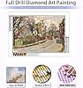 AiEiIiOiUi A Street in The Bronx Painting by Abraham Manievich Diamond Painting Kits for Adults, 5D Crystal Diamonds Art with Accessories Tools, Picture DIY Art Craft for Home Décor Gift #2