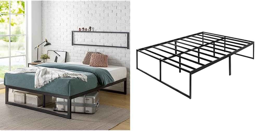 Zinus ABEL Metal Platform Bed Frame Lorelai 14 Inch Metal