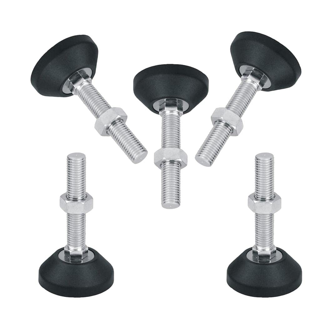 Niveladoras ajustables con rosca predolo M16x100: regule la altura de sus muebles con base D80