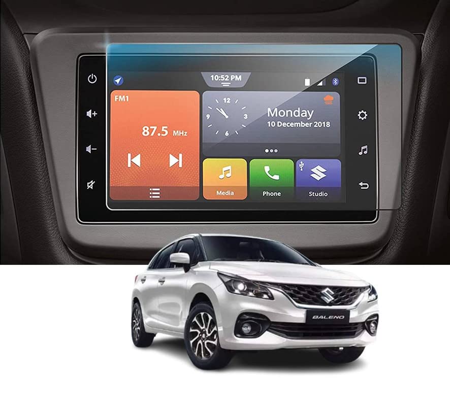 A.K.S.G. Screen Guard Compatible With Maruti Baleno 7 Inch [2020-2022] Touch Screen Infotainment Screen Protector (Company Fitted) Not a Tempered Glass [Transparent] (B0C5JM66CT) Amazon Price History, Amazon Price Tracker