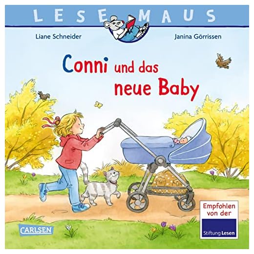 LESEMAUS 118: Conni und das neue Baby: Liebenswertes Bilderbuch über Geschwisterchen für Kinder ab 3 (118)