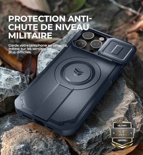 Coque iPhone 15 Pro Max idéale pour les voyages et loisirs extérieurs