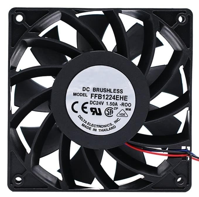 Ventilateur FFB1224EHE 24V pour éliminer la surchauffe des machines industrielles 12cm