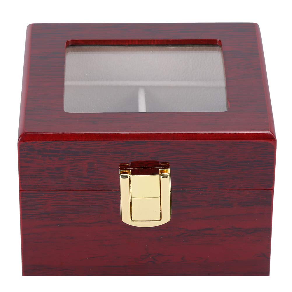 Horlogedoos voor 2 horloges, klassieke houten horlogekast, horlogekast