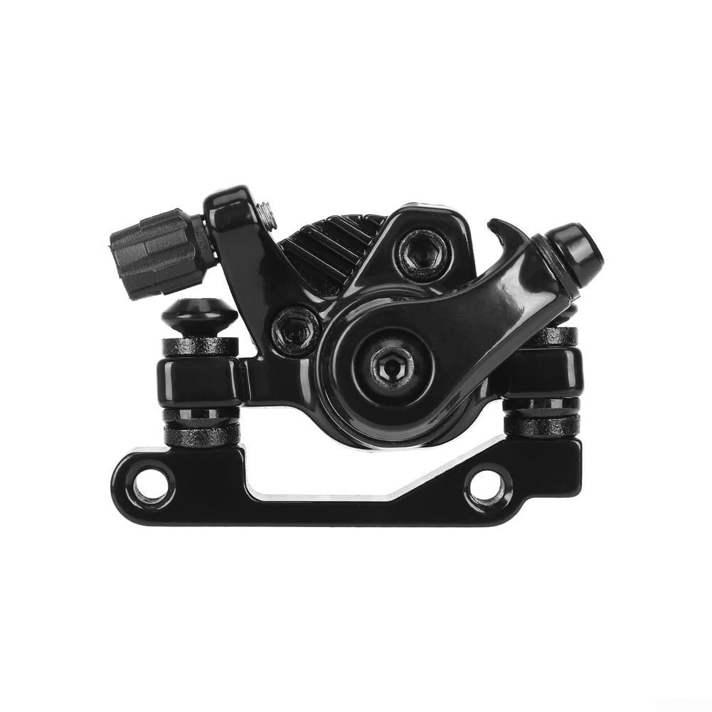 Pinza de freno de scooter eléctrico, repuesto para KuKirin para scooters eléctricos G2 Pro G2-Max frenos de disco delanteros y traseros, freno de disco mecánico E-Scooter (trasero izquierdo negro)