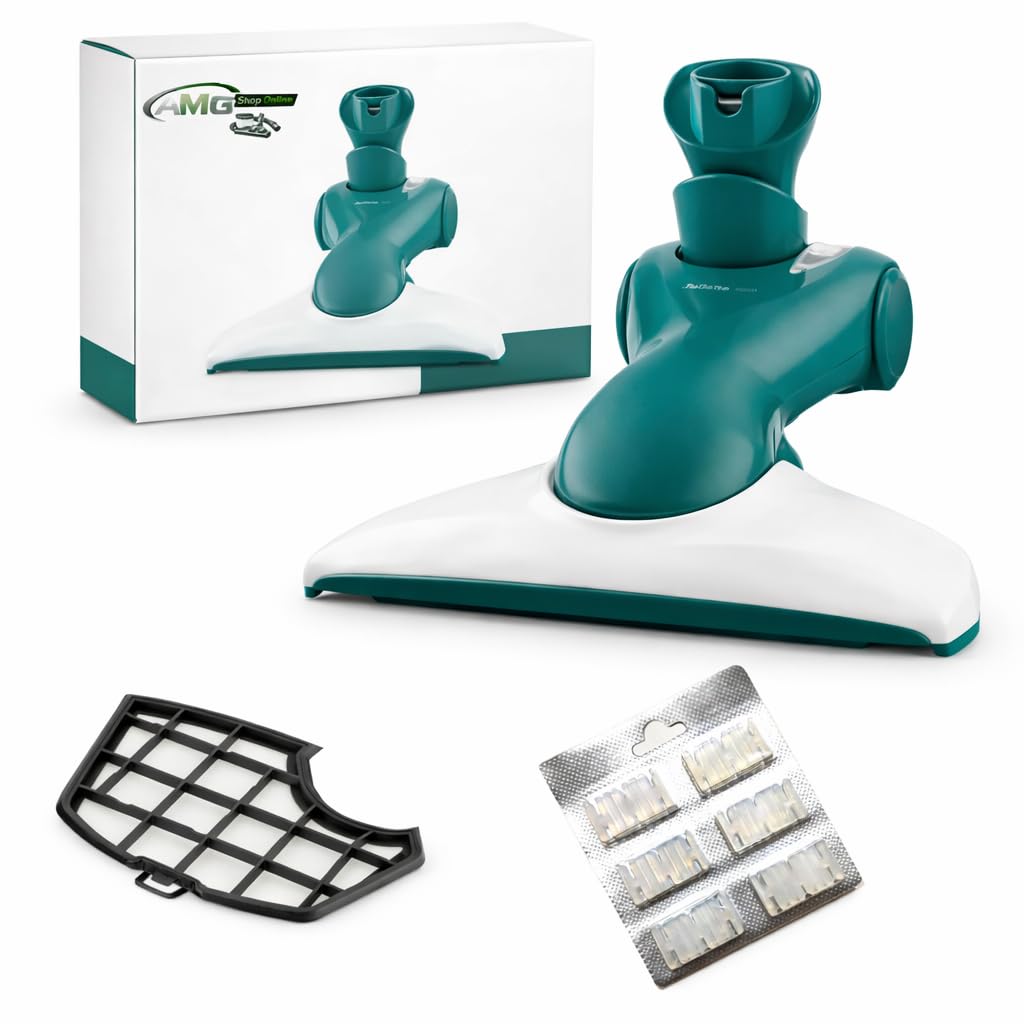 Spazzola Folletto HD40 100% COMPATIBILE - COMPRESO DI 6 PROFUMINI e 1 GRIGLIA MOTORE per Aspirapolvere VK140, Ricambio Alta Qualità per Tutti i Pavimenti
