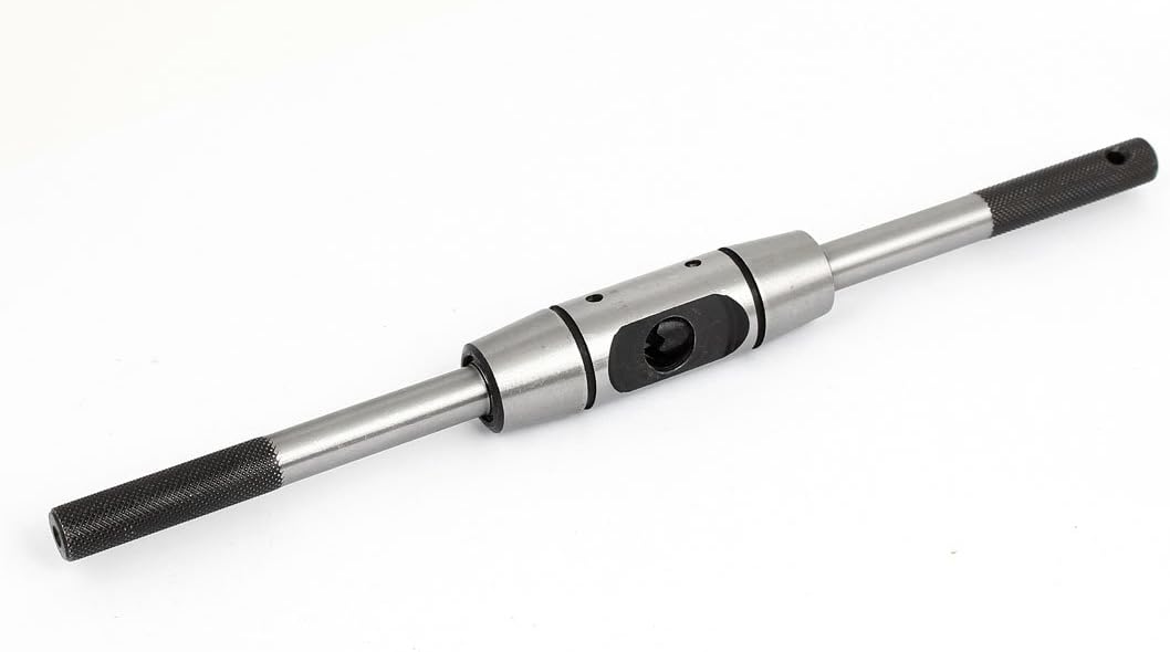Aexit 280mm Long Wrenches 6mm-14mm Tap Reamer Adjustable Round Steel Handle Socket Wrenches Wrench Tool