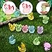 GGSTDDUP 50 Pcs Axolotl Ducks Toy Figures, Mini Axolotl Resin Ducks Bulk, Tiny Axolotls Figurine Dress up Duck Toy for Party Favors (Multicolor)