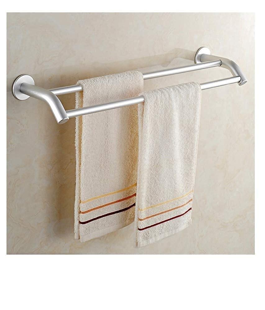 Toallero doble de baño Star of Light de 40cm con dos barras