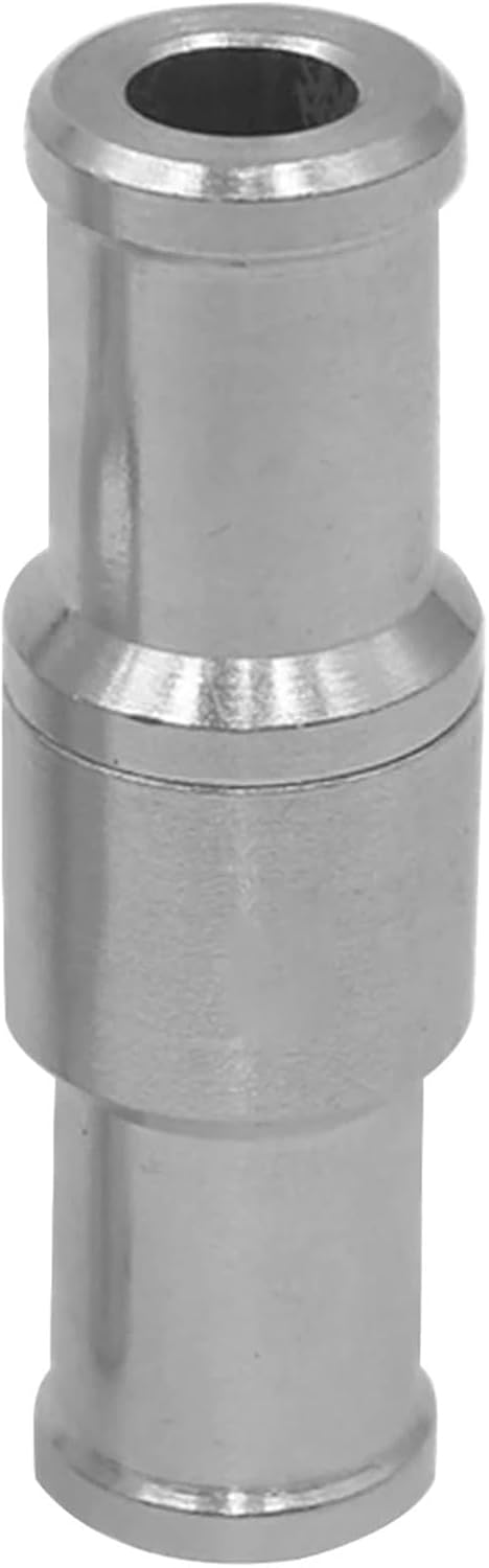 1pc Aluminium Alloy Petrol Diesel Valve Adjustable Non-Return One Way Check Valve Aging Resistance(12mm)