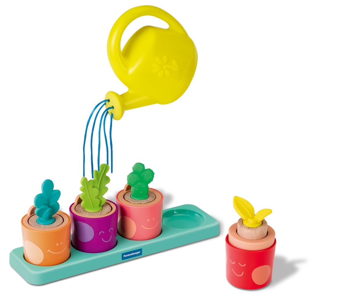 Ravensburger Play + - Set d'activités : Mes Petites Plantes à emboîter - Jouet bébé dès 18 Mois- Version française - 34065