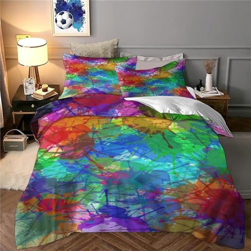 Housse de Couette Singes Ultra Douce sans Repassage Anti-Plis 3D - 6