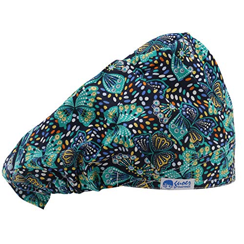 Image of GUOER Hat Bouffant Cap One Size Multi Color