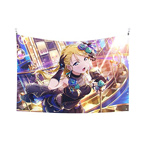 ラブライブ スクスタ 絢瀬絵里 タペストリー 人気 アニメタペストリー 壁掛け 壁飾り 多機能壁掛け 部屋飾り 寝室の装飾 遮光 目隠し 玄関 浴室 掛け物 装飾用品 贈り物 152x102cm