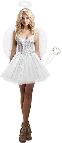 Miniatura 6 de WILDPARTY Accesorios de disfraz de ángel para mujer