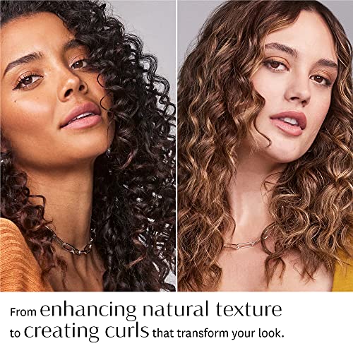 Image of T3 SinglePass Curl Professional Curling Iron Custom Blend Ceramic Long Barrel Curling and Wave Iron with Adjustable Heat Settings for Shiny Smooth Curls and Waves