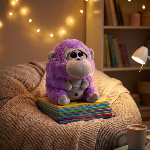 Assorted Neon Funky Monkey Plush Toy - 10" (1 Pc.) - Soft Colorful Stuffed Animal - Perfect for Playtime, Gift Giving, and Room Decor by Rhode Island Novelty - Used condition - Image 5