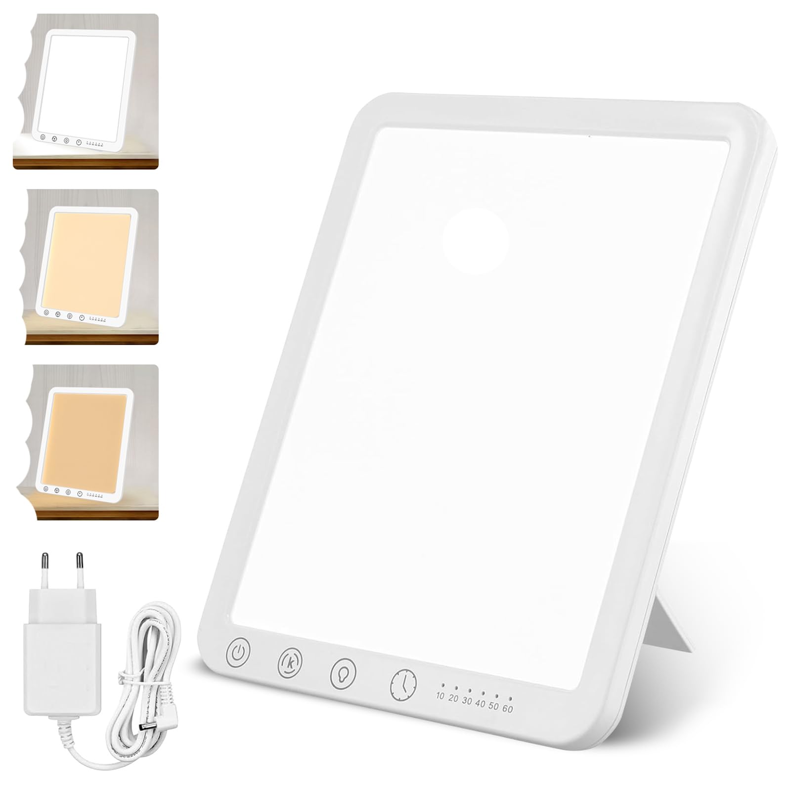 Lampe de luminothérapie 15000 Lux Sans UV Lampe de lumière du jour