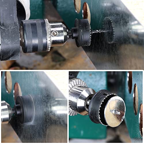 Thin-Wall Hss Bi Metal Hole Saw Kit 7/8,1-1/8,1-3/8 Inch For Impact Driver Plg2Supt #TOP3