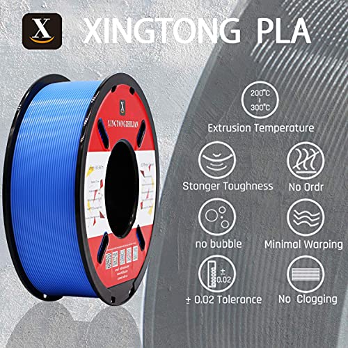Filamento PLA 1.75mm, XINGTONGZHILIAN 3D Filamento...