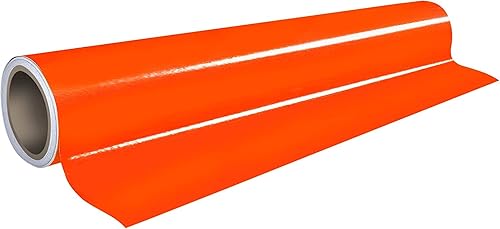 Miniatura 7 de VViViD DECO65 - Rollo de vinilo permanente fluorescente neón para manualidades de 1 pie x 15 pies (1 x 15 pies, azul fluorescente neón)