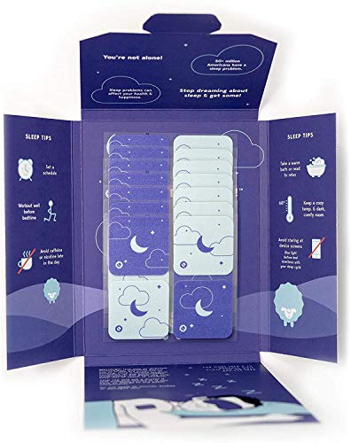 Klova Sleep Patches With Melatonin, Valerian, Gaba And Naturally Occurring Ingredients - Sleep Aid Alternative With Easy, Overnight Application That Helps Promote Higher Quality Restorative Deep Sleep #TOP1