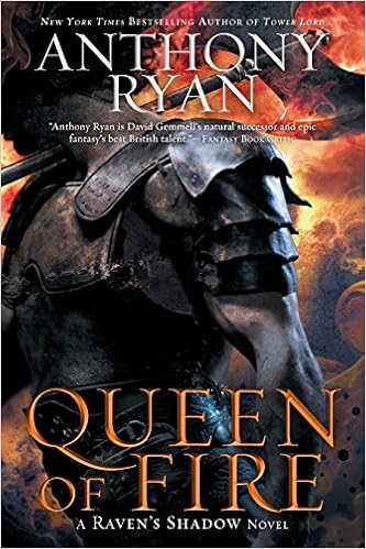 Queen of Fire (A Raven's Shadow Novel) book cover