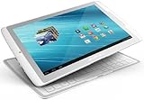 Lieferumfang: Archos 101XS Tablet-PC, Archos Coverboard, Netzstecker, Micro-USB-Kabel, QSG