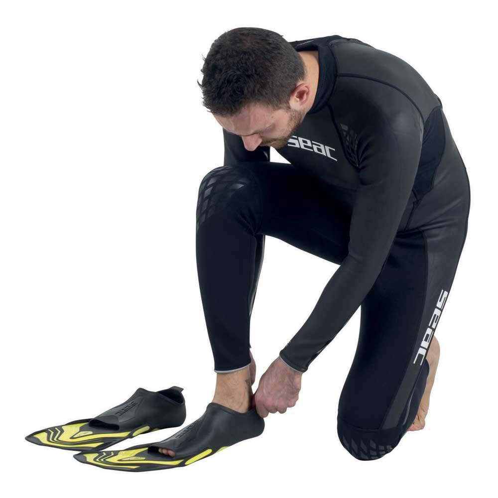 SEAC Vela - Pinne Corte da Nuoto e Snorkeling Unisex Adulto