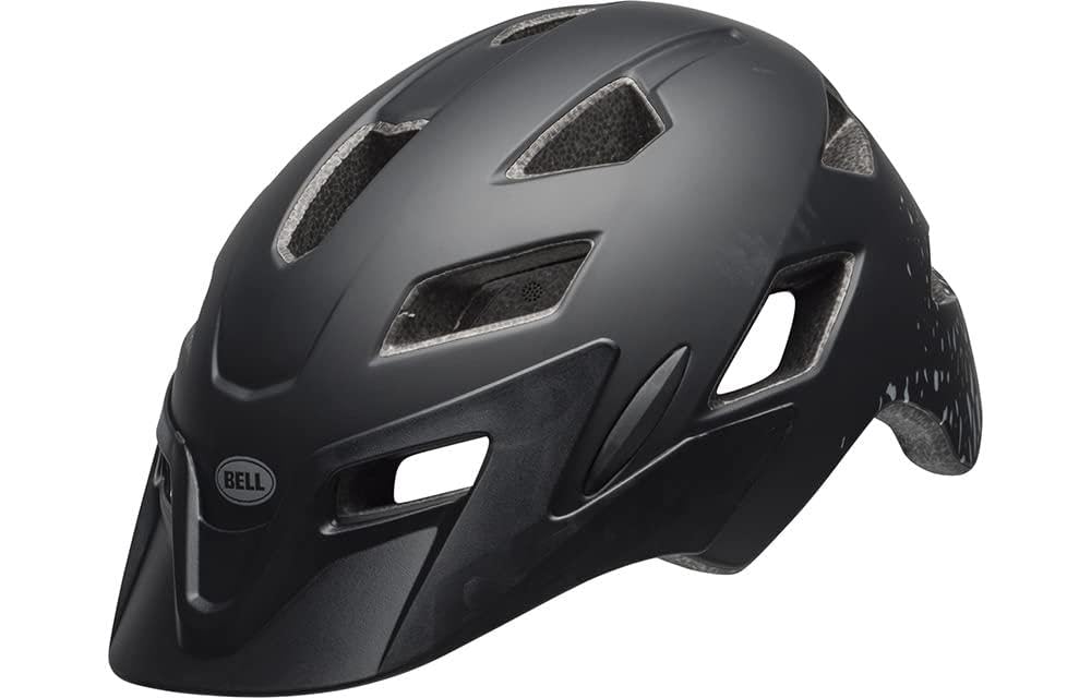 Bell Sidetrack Child Cycling Helmet, Matt Black/Silver Fragments, Unisize 47-54 cm โ image 1