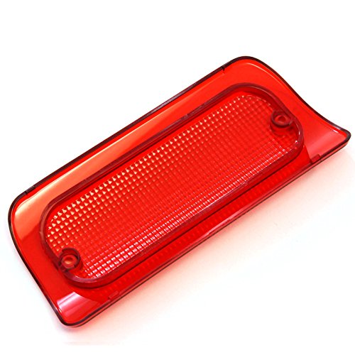 3Rd Brake Light Lens 1994-2004 Compatible With Chevrolet Gmc S-10 S10 Sonoma Extended Cab Only Genuine Rha High Red Third Brake #TOP5